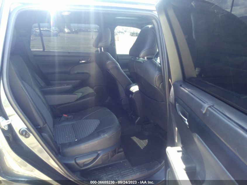 2021 TOYOTA HIGHLANDER XSE - 5TDJZRBH4MS142484