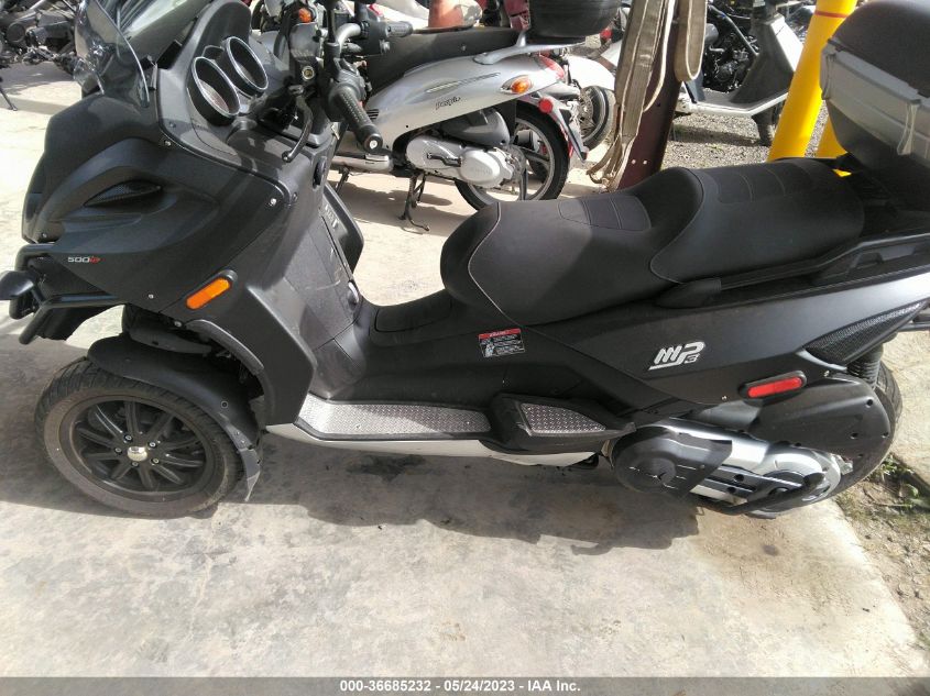 2009 PIAGGIO MP3 500 ZAPM610X795000482