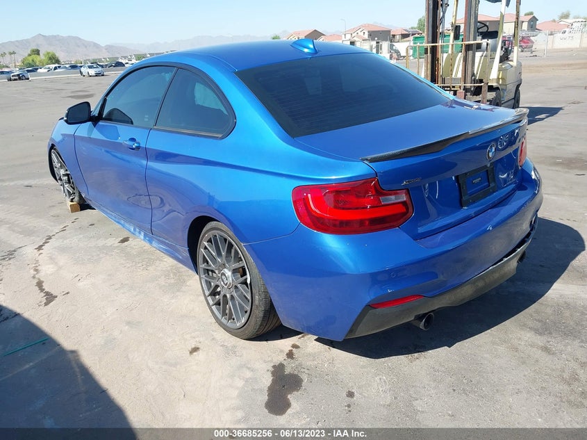 VIN WBA2G3C30HV641687 2017 BMW 2 SERIES M240I XDRIVE