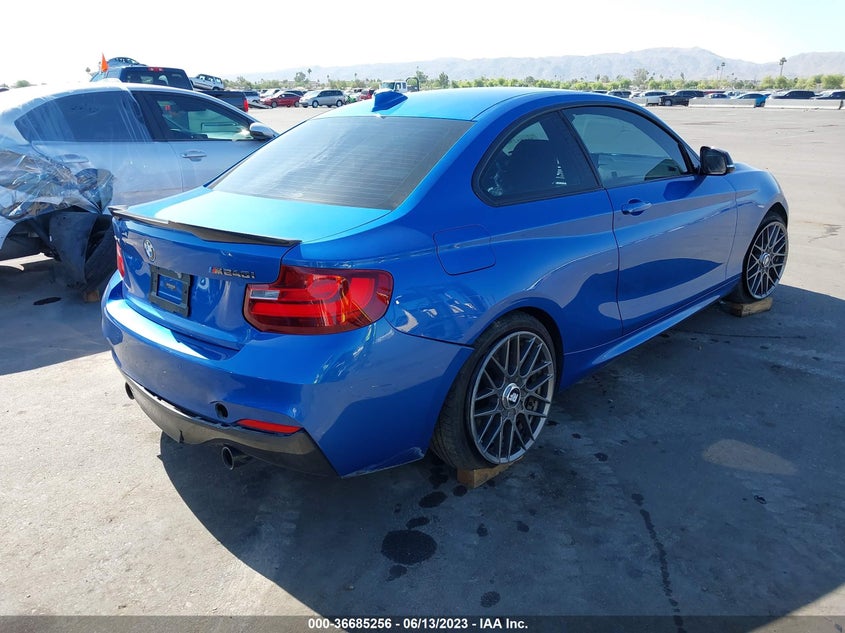 VIN WBA2G3C30HV641687 2017 BMW 2 SERIES M240I XDRIVE