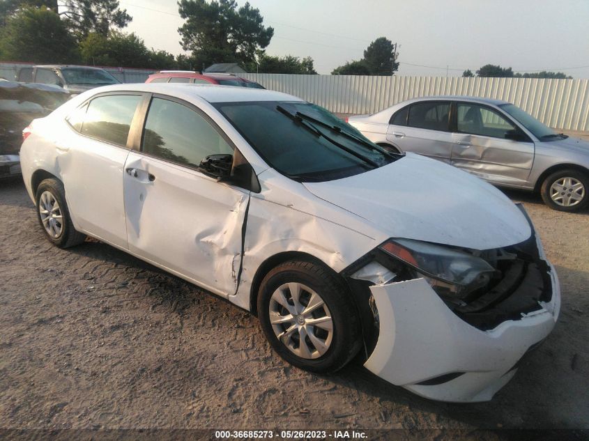 2015 TOYOTA COROLLA L/LE/S/S PLUS/LE PLUS - 2T1BURHE0FC298243
