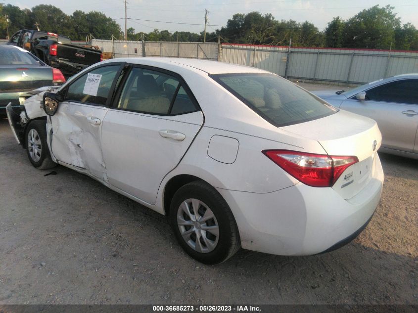 2015 TOYOTA COROLLA L/LE/S/S PLUS/LE PLUS - 2T1BURHE0FC298243