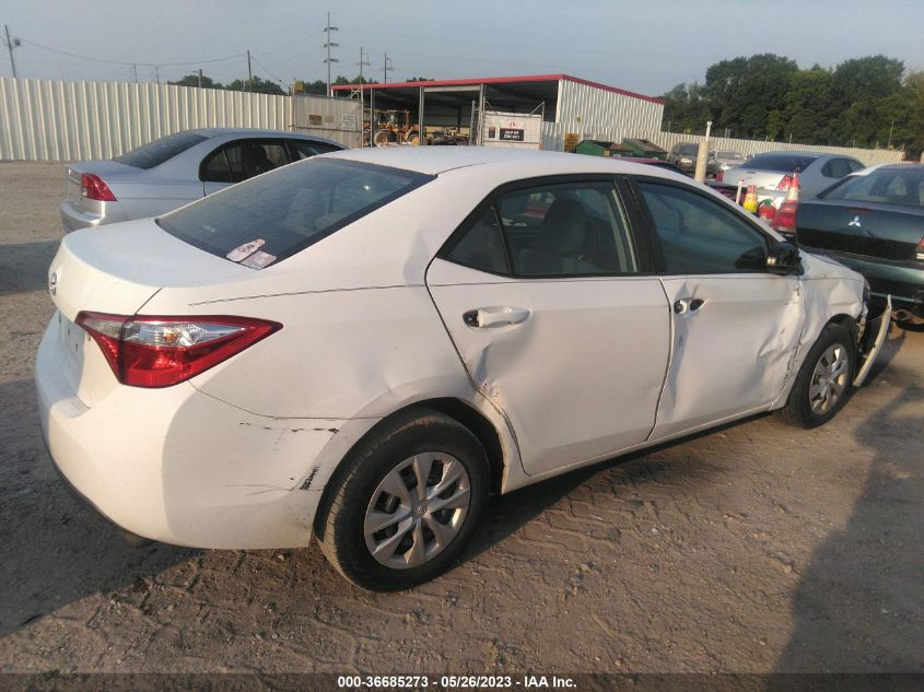 2015 TOYOTA COROLLA L/LE/S/S PLUS/LE PLUS - 2T1BURHE0FC298243