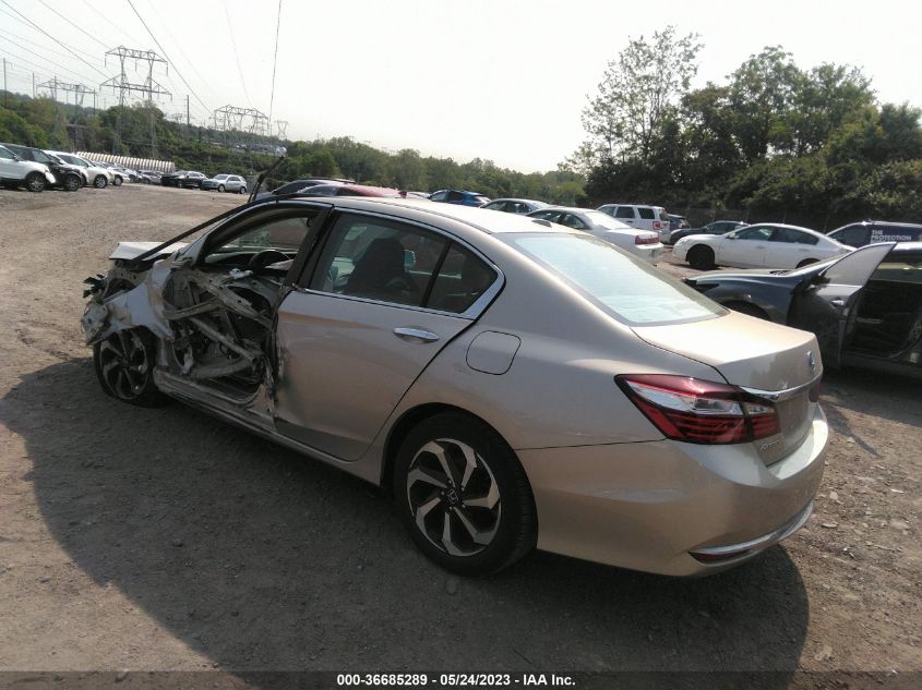 2017 HONDA ACCORD SEDAN EX-L - 1HGCR2F91HA148086