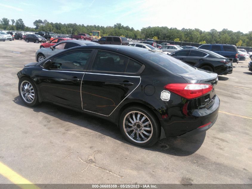 2015 KIA FORTE LX - KNAFK4A65F5390861
