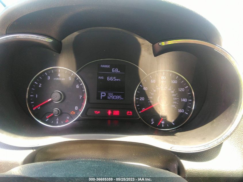 2015 KIA FORTE LX - KNAFK4A65F5390861