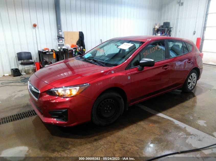 2019 SUBARU IMPREZA - 4S3GTAA61K3722335
