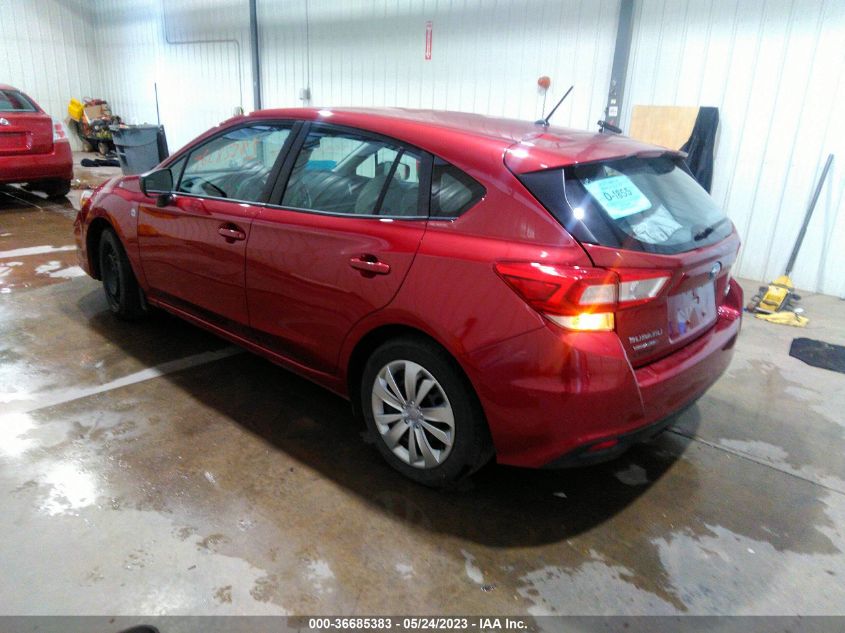 2019 SUBARU IMPREZA - 4S3GTAA61K3722335