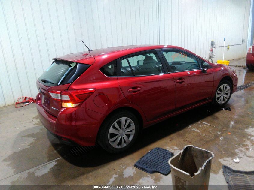 2019 SUBARU IMPREZA - 4S3GTAA61K3722335