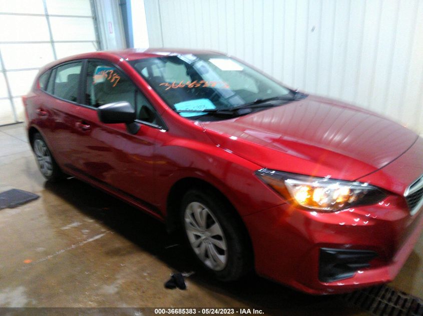 2019 SUBARU IMPREZA - 4S3GTAA61K3722335