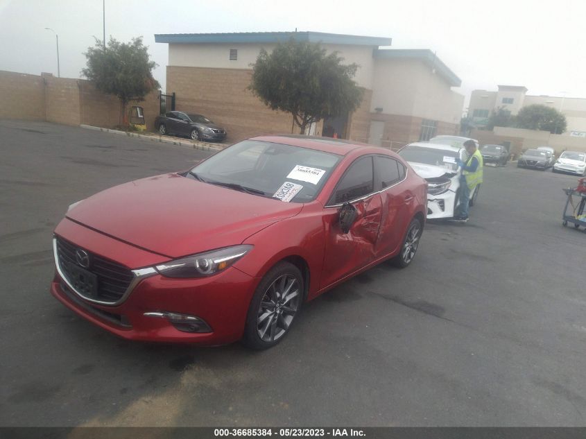 2018 MAZDA MAZDA3 4-DOOR GRAND TOURING - 3MZBN1W30JM186605