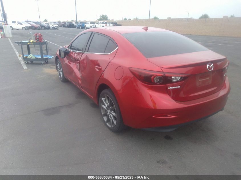 2018 MAZDA MAZDA3 4-DOOR GRAND TOURING - 3MZBN1W30JM186605