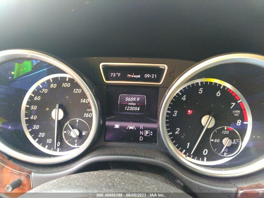 2013 MERCEDES-BENZ M-CLASS ML 350 - 4JGDA5HB0DA183378