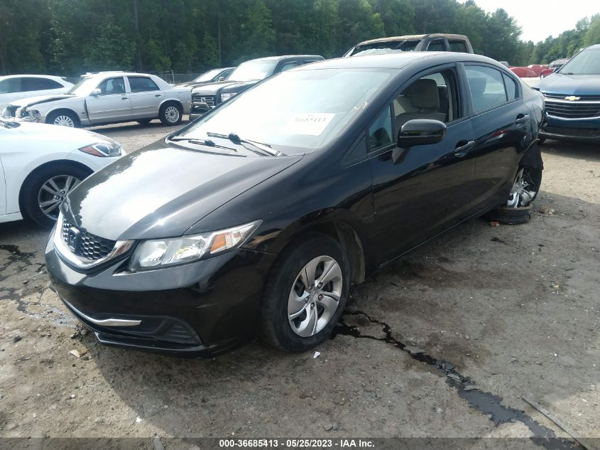 2014 HONDA CIVIC SEDAN LX - 2HGFB2F58EH505906
