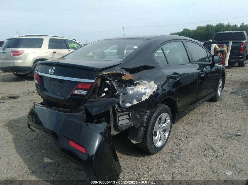2014 HONDA CIVIC SEDAN LX - 2HGFB2F58EH505906