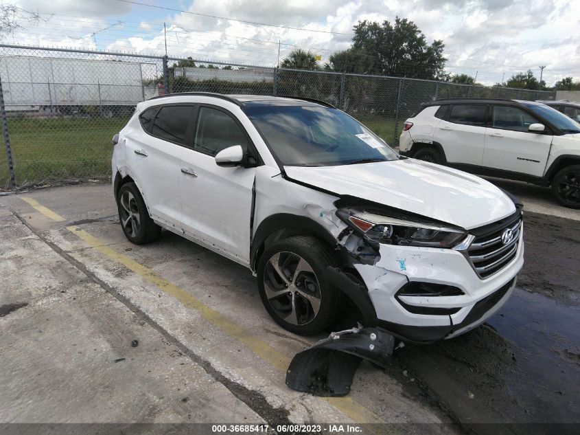 2018 HYUNDAI TUCSON LIMITED - KM8J33A29JU736616