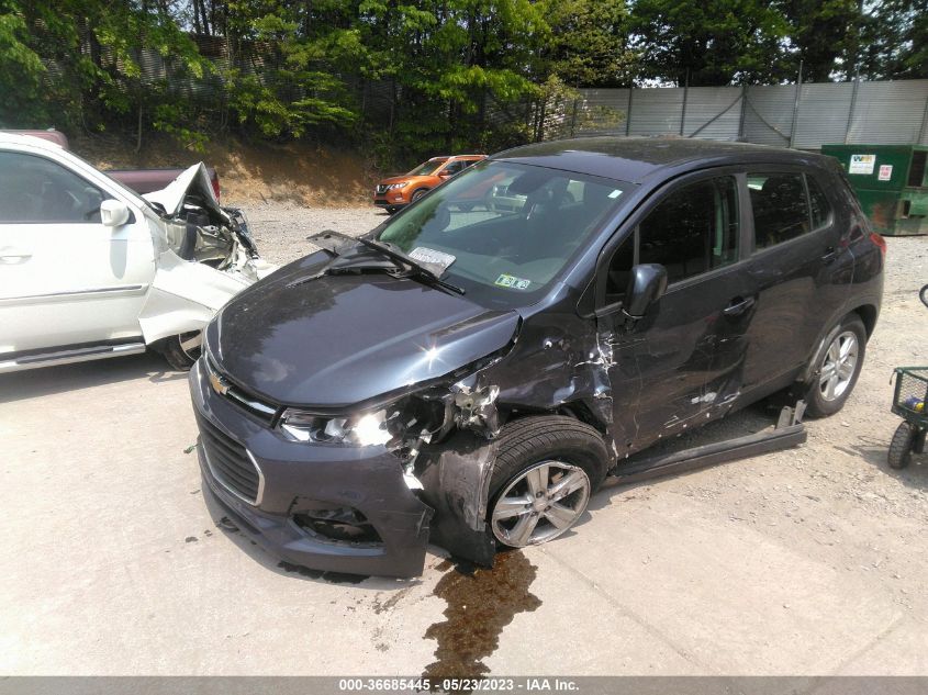 2019 CHEVROLET TRAX LS - 3GNCJNSB3KL214192