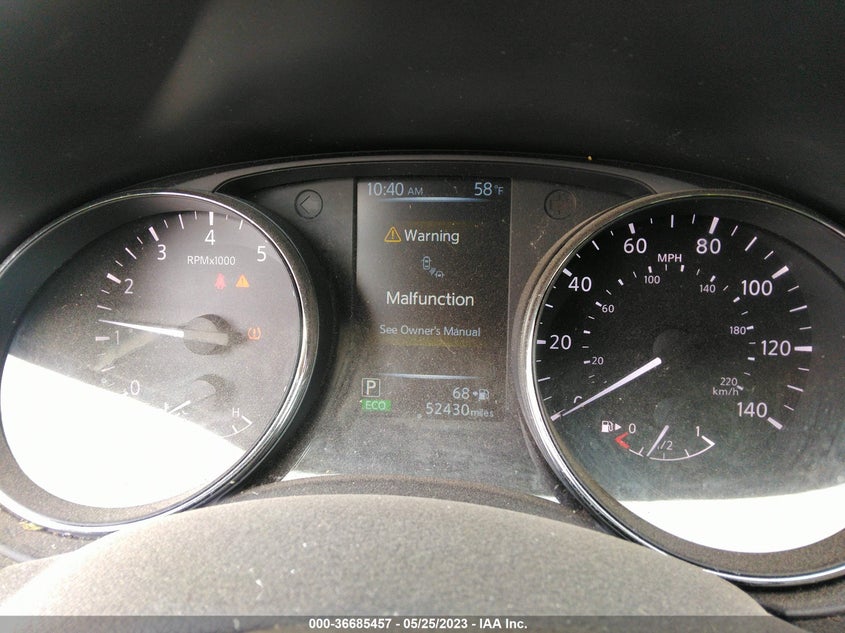 VIN 5N1AT2MV2HC878824 2017 NISSAN ROGUE SV