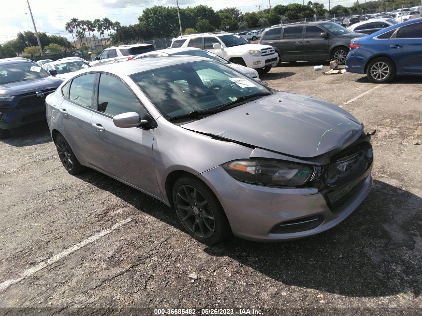 2016 DODGE DART SE - 1C3CDFAA7GD606205