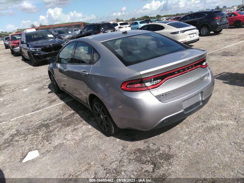 2016 DODGE DART SE - 1C3CDFAA7GD606205