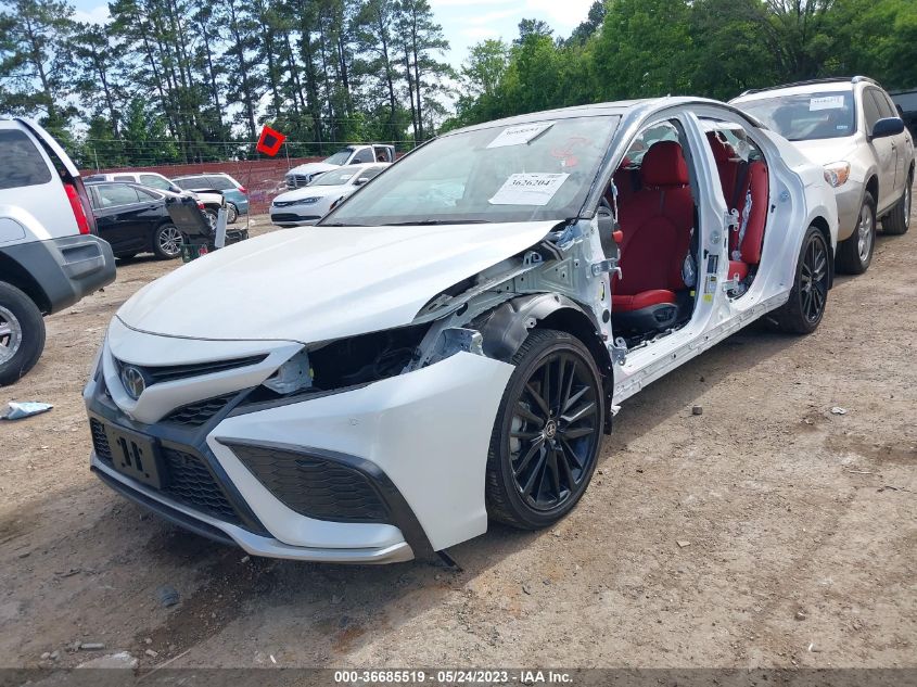 2021 TOYOTA CAMRY XSE V6 - 4T1KZ1AK7MU055009