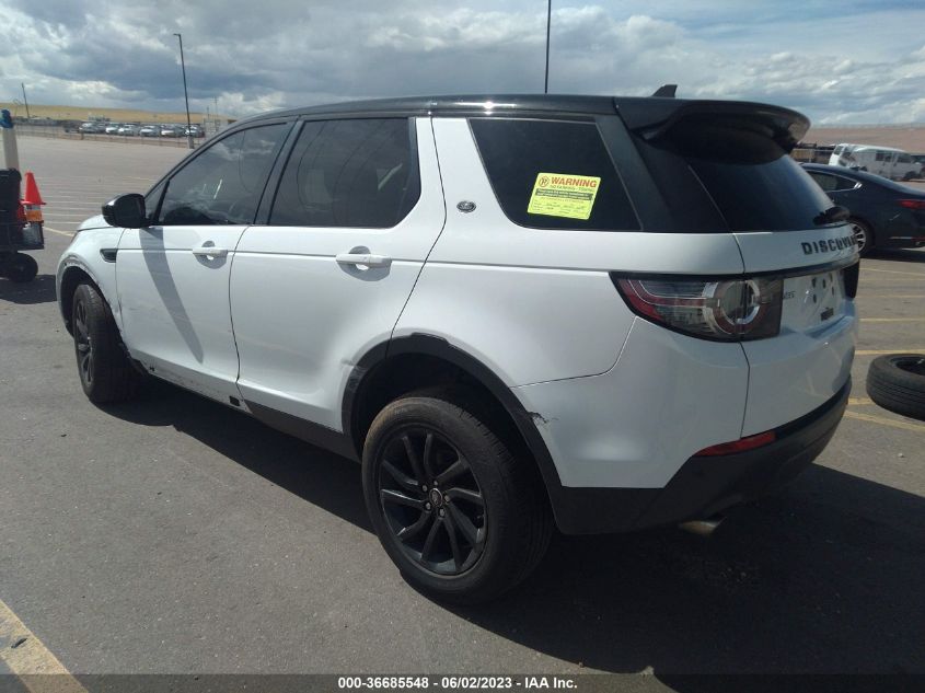 2016 LAND ROVER DISCOVERY SPORT HSE - SALCR2BG0GH619355