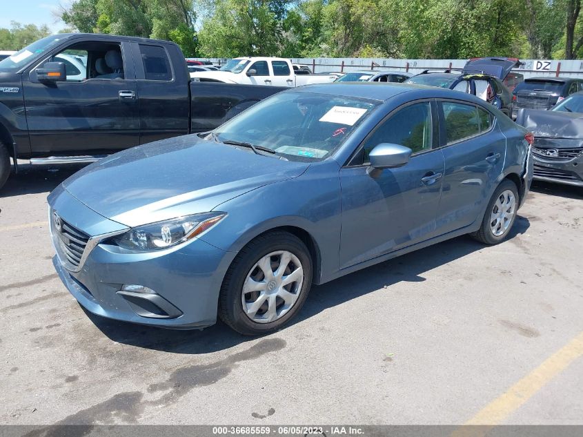 2015 MAZDA MAZDA3 I SPORT - 3MZBM1U79FM216359