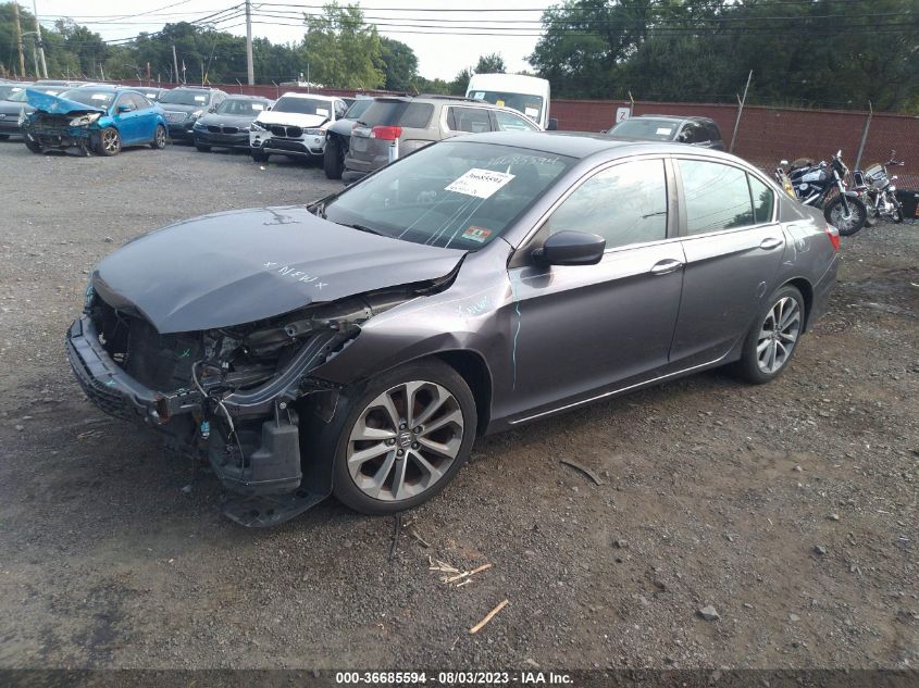 2015 HONDA ACCORD SEDAN SPORT - 1HGCR2F50FA125392