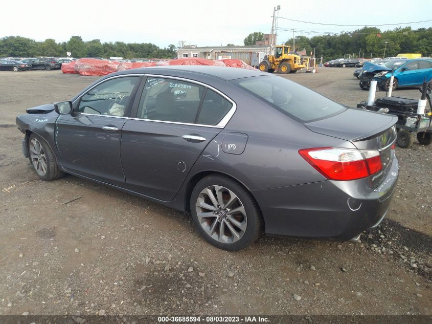 2015 HONDA ACCORD SEDAN SPORT - 1HGCR2F50FA125392