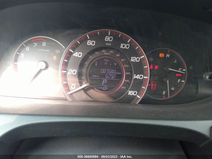 2015 HONDA ACCORD SEDAN SPORT - 1HGCR2F50FA125392