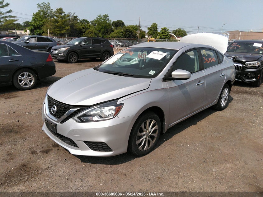 VIN 3N1AB7AP2KY224417 2019 NISSAN SENTRA SV