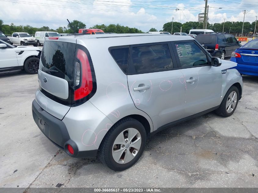 2016 KIA SOUL BASE - KNDJN2A22G7855107
