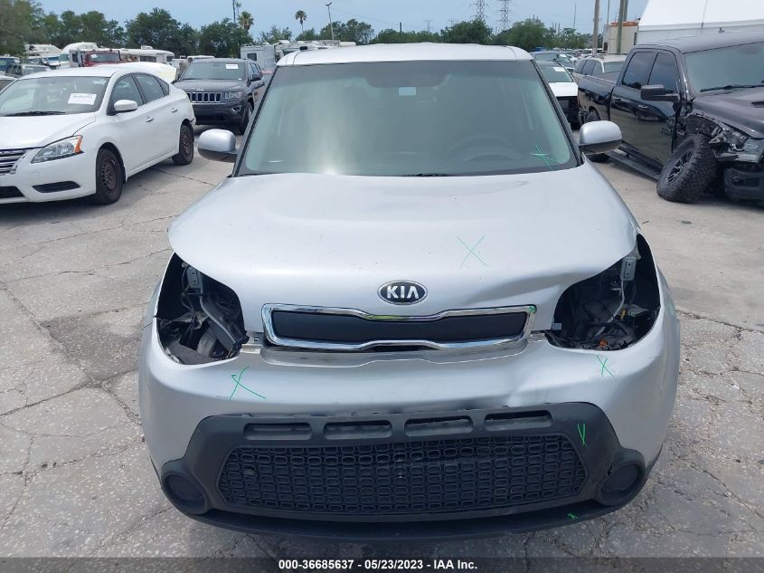 2016 KIA SOUL BASE - KNDJN2A22G7855107
