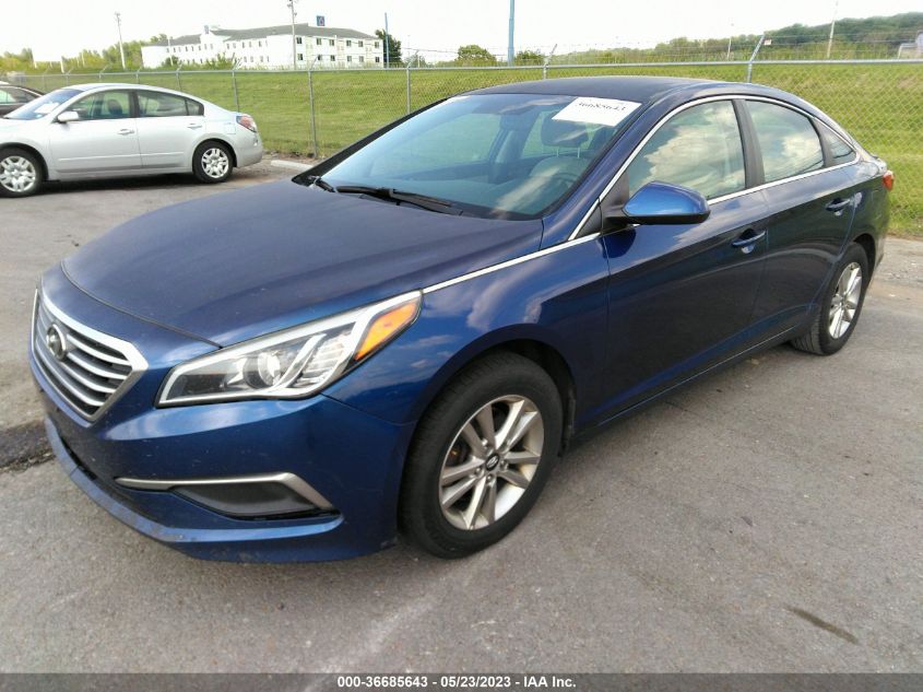 2017 HYUNDAI SONATA 2.4L - 5NPE24AF0HH491890