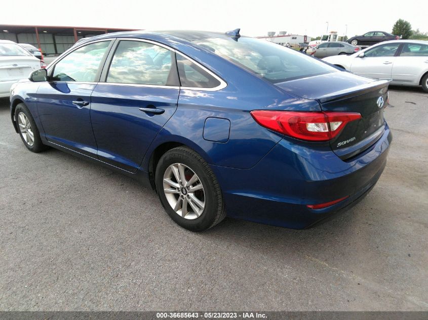 2017 HYUNDAI SONATA 2.4L - 5NPE24AF0HH491890