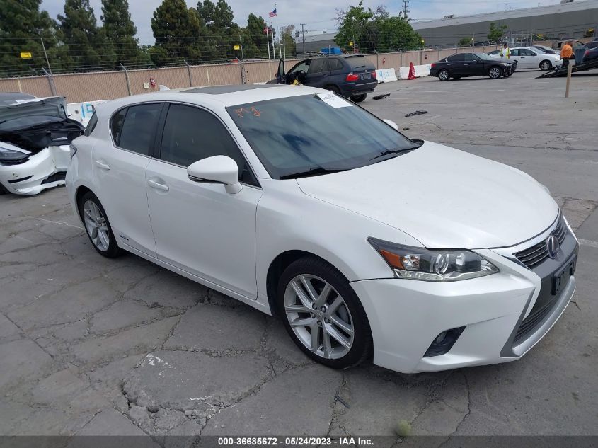 2015 LEXUS CT 200H HYBRID - JTHKD5BHXF2231948