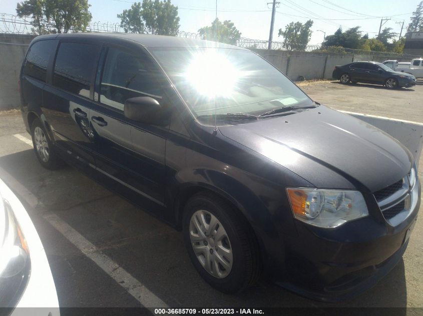 2016 DODGE GRAND CARAVAN SE - 2C4RDGBG3GR101614