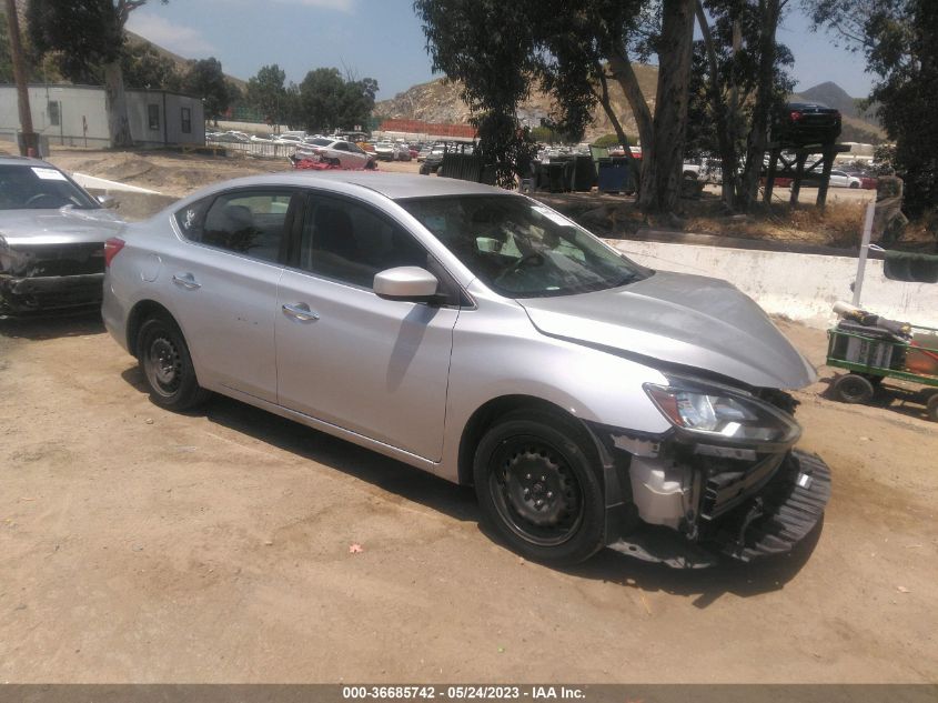 2018 NISSAN SENTRA S - 3N1AB7AP4JY255036