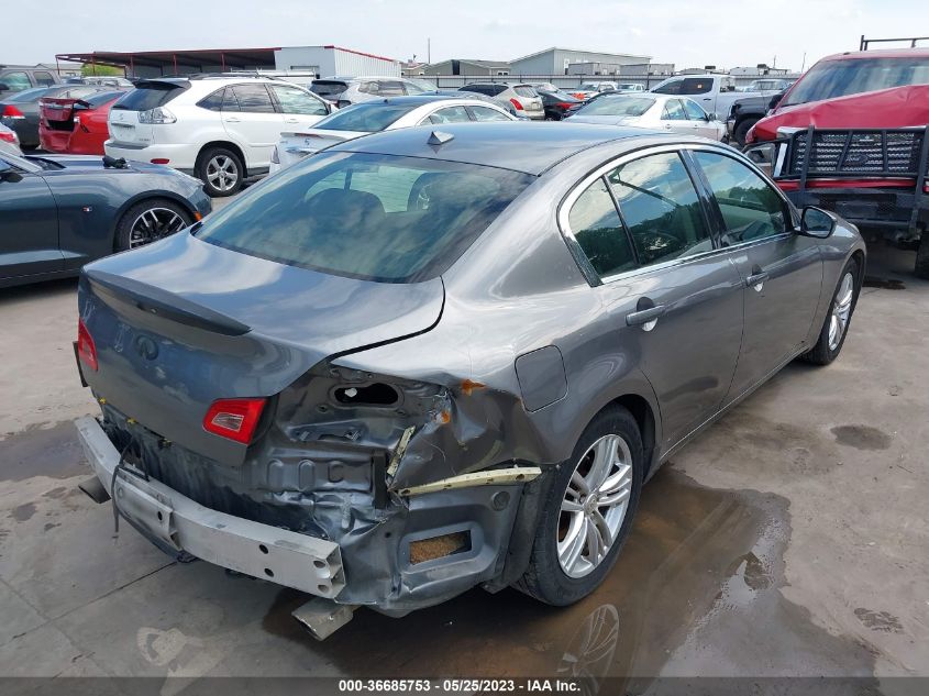 2013 INFINITI G37 SEDAN JOURNEY JN1CV6AP2DM302579