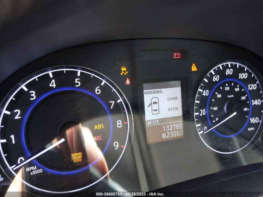 2013 INFINITI G37 SEDAN JOURNEY JN1CV6AP2DM302579