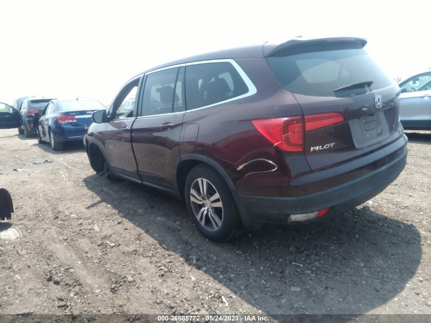 2016 HONDA PILOT EX-L - 5FNYF6H54GB082590