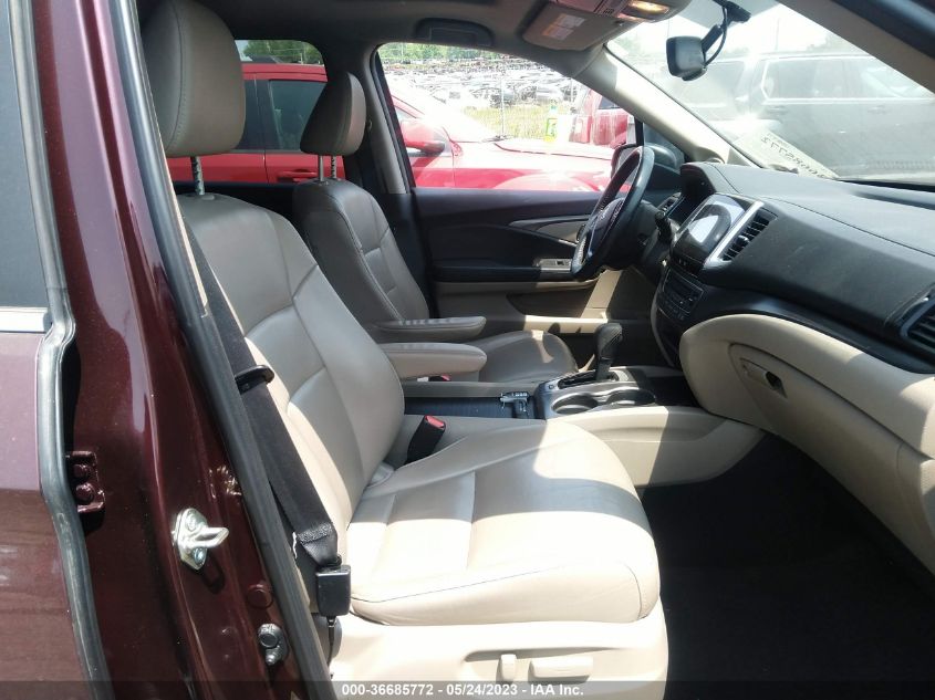 2016 HONDA PILOT EX-L - 5FNYF6H54GB082590