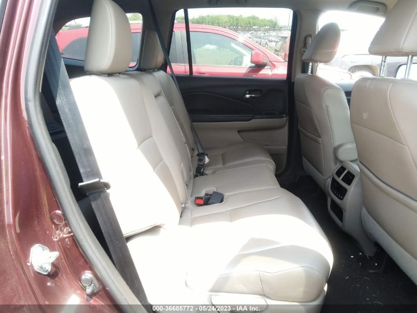 2016 HONDA PILOT EX-L - 5FNYF6H54GB082590