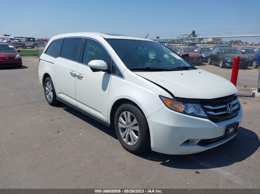 2014 HONDA ODYSSEY EX-L - 5FNRL5H64EB108845