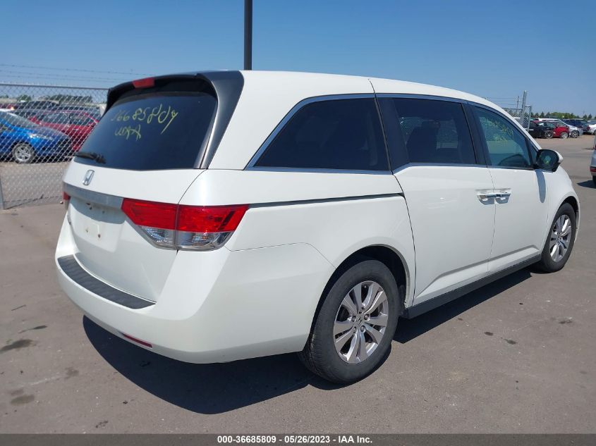 2014 HONDA ODYSSEY EX-L - 5FNRL5H64EB108845