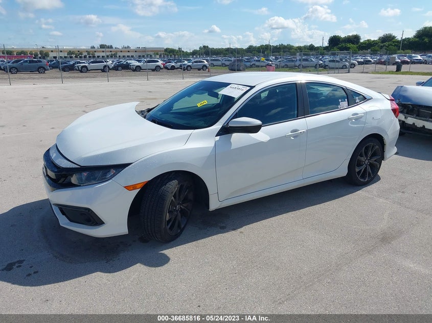 VIN 19XFC2F89KE036337 2019 HONDA CIVIC SEDAN SPORT