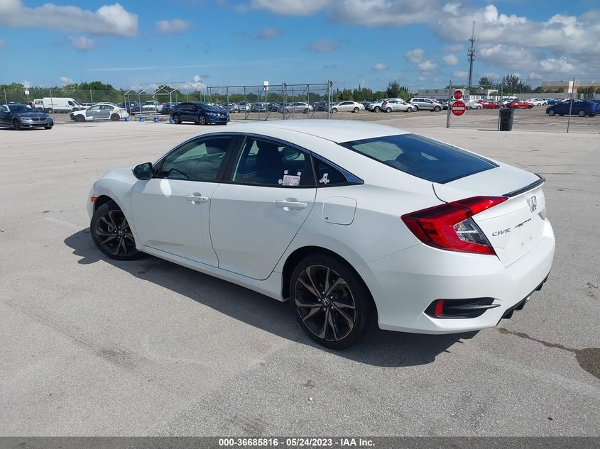 VIN 19XFC2F89KE036337 2019 HONDA CIVIC SEDAN SPORT