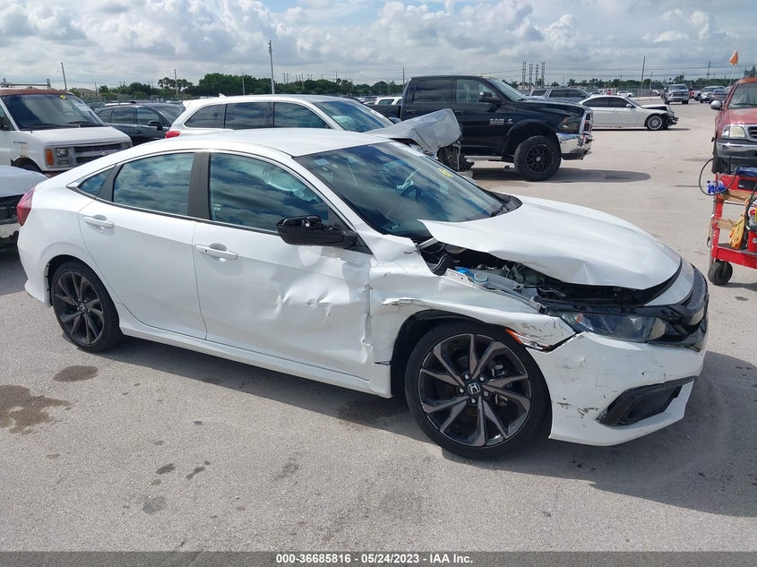 VIN 19XFC2F89KE036337 2019 HONDA CIVIC SEDAN SPORT