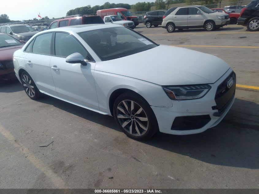WAUBBAF47PN001501 AUDI A4 SEDAN PREMIUM PLUS 2023