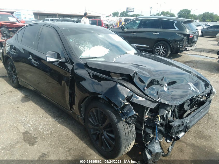 VIN JN1EV7AP0KM512769 2019 INFINITI Q50 3.0T LUXE